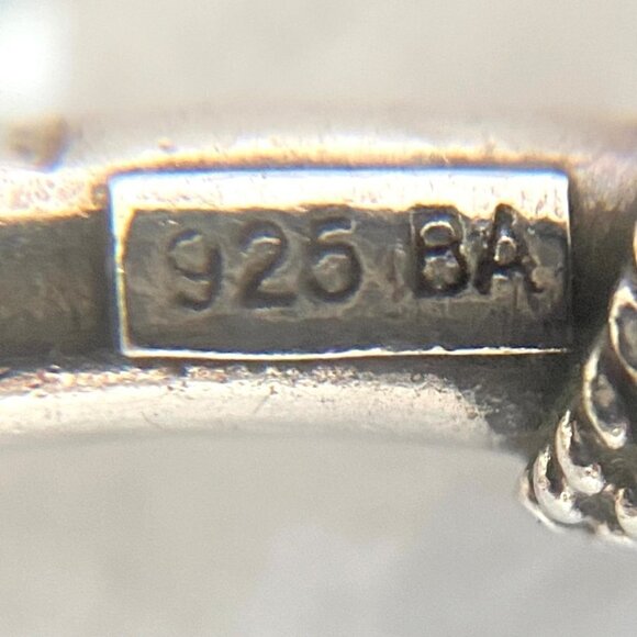 Suarti Sterling Silver 925 BA Indonesia Bali Beaded Round Bangle Bracelet 7.75" - Picture 8 of 16